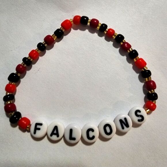 Custom Atlanta Falcons NFL Bracelet - Picture 1 of 2